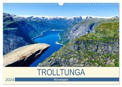 Trolltunga (Wandkalender 2024 DIN A3 quer), CALVENDO Monatskalender - Berger, Andreas