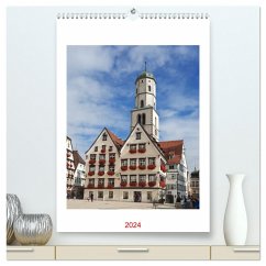 Gruß aus Biberach (hochwertiger Premium Wandkalender 2024 DIN A2 hoch), Kunstdruck in Hochglanz