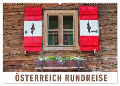 Österreich Rundreise (Wandkalender 2024 DIN A2 quer), CALVENDO Monatskalender - Ristl, Martin