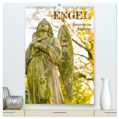 Engel - Himmlische Begleiter (hochwertiger Premium Wandkalender 2024 DIN A2 hoch), Kunstdruck in Hochglanz