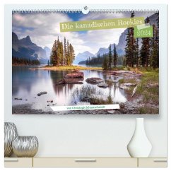 Die kanadischen Rockies (hochwertiger Premium Wandkalender 2024 DIN A2 quer), Kunstdruck in Hochglanz - Schaarschmidt, Christoph