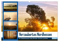 Verzaubertes Nordhessen (Wandkalender 2024 DIN A2 quer), CALVENDO Monatskalender - Klapp, Lutz