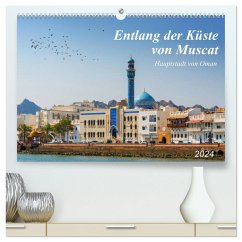 Entlang der Küste von Muscat (hochwertiger Premium Wandkalender 2024 DIN A2 quer), Kunstdruck in Hochglanz