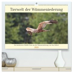 Tierwelt der Wümmeniederung (hochwertiger Premium Wandkalender 2024 DIN A2 quer), Kunstdruck in Hochglanz