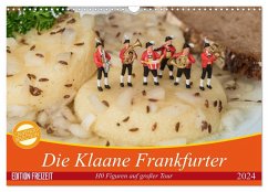Die Klaane Frankfurter (Wandkalender 2024 DIN A3 quer), CALVENDO Monatskalender - Adam, Rainer Kauffelt, Heike