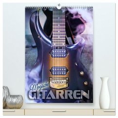 Magische Gitarren (hochwertiger Premium Wandkalender 2024 DIN A2 hoch), Kunstdruck in Hochglanz - Utz, Renate