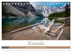 Kanada - Impressionen von Rolf Dietz (Tischkalender 2024 DIN A5 quer), CALVENDO Monatskalender - Dietz, Rolf