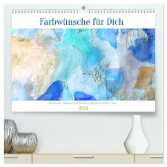 Farbwünsche für Dich (hochwertiger Premium Wandkalender 2024 DIN A2 quer), Kunstdruck in Hochglanz