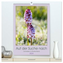 Auf der Suche nach Orchideen in Deutschland (hochwertiger Premium Wandkalender 2024 DIN A2 hoch), Kunstdruck in Hochglanz - Webeler, Janita