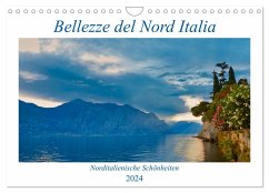 Bellezze del Nord Italia (Wandkalender 2024 DIN A4 quer), CALVENDO Monatskalender