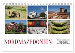 Nordmazedonien - Streifzüge durch eine nahezu unbekannte Kulturlandschaft (Tischkalender 2024 DIN A5 quer), CALVENDO Monatskalender