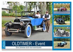 OLDTIMER-Event (Tischkalender 2024 DIN A5 quer), CALVENDO Monatskalender