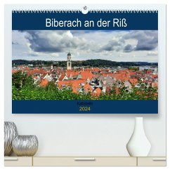 Biberach an der Riß (hochwertiger Premium Wandkalender 2024 DIN A2 quer), Kunstdruck in Hochglanz - Kattobello