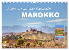 Erlebe mit mir das traumhafte Marokko (Wandkalender 2024 DIN A3 quer), CALVENDO Monatskalender