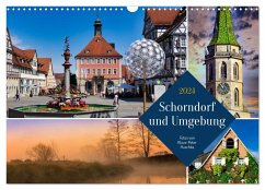 Schorndorf und Umgebung (Wandkalender 2024 DIN A3 quer), CALVENDO Monatskalender - Huschka, Klaus-Peter