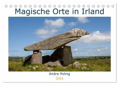 Magische Orte in Irland (Tischkalender 2024 DIN A5 quer), CALVENDO Monatskalender