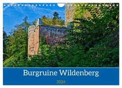 Burg Wildenberg (Wandkalender 2024 DIN A4 quer), CALVENDO Monatskalender - Kreuzer, Siegfried