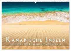 Die Kanarische Inseln Teneriffa, Gran Canaria und Fuerteventura (Wandkalender 2024 DIN A2 quer), CALVENDO Monatskalender