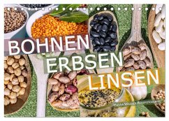 Bohnen Erbsen Linsen (Tischkalender 2024 DIN A5 quer), CALVENDO Monatskalender - Wagner, Hanna