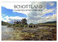 Schottland - magischen Orten auf der Spur (Wandkalender 2024 DIN A3 quer), CALVENDO Monatskalender