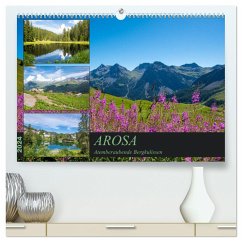 Arosa - Atemberaubende Bergkulissen (hochwertiger Premium Wandkalender 2024 DIN A2 quer), Kunstdruck in Hochglanz