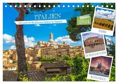 Italien, das Land wo die Zitronen blühen by VogtArt (Tischkalender 2024 DIN A5 quer), CALVENDO Monatskalender