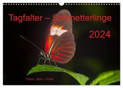 Tagfalter Schmetterlinge (Wandkalender 2024 DIN A3 quer), CALVENDO Monatskalender - J. Koller 4pictures.ch, Alois