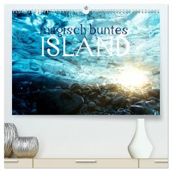 MAGISCH BUNTES ISLAND (hochwertiger Premium Wandkalender 2024 DIN A2 quer), Kunstdruck in Hochglanz