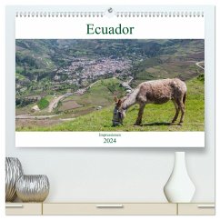 Ecuador - Impessionen (hochwertiger Premium Wandkalender 2024 DIN A2 quer), Kunstdruck in Hochglanz