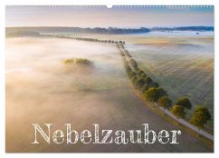 Nebelzauber (Wandkalender 2024 DIN A2 quer), CALVENDO Monatskalender