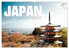 Japan - Zwischen Tempeln und Neonlicht (Wandkalender 2024 DIN A2 quer), CALVENDO Monatskalender
