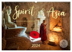 Spirit of Asia - Im Reich der guten Geister (Wandkalender 2024 DIN A2 quer), CALVENDO Monatskalender - Weigt, Mario