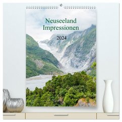 Neuseeland Impressionen (hochwertiger Premium Wandkalender 2024 DIN A2 hoch), Kunstdruck in Hochglanz
