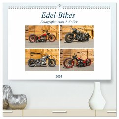 Edel-Bikes 2024 (hochwertiger Premium Wandkalender 2024 DIN A2 quer), Kunstdruck in Hochglanz - Koller, Alois J.