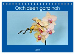 Orchideen ganz nah (Tischkalender 2024 DIN A5 quer), CALVENDO Monatskalender - Geiger, Günther