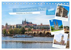 Historisches Prag (Tischkalender 2024 DIN A5 quer), CALVENDO Monatskalender