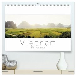 Vietnam Panorama (hochwertiger Premium Wandkalender 2024 DIN A2 quer), Kunstdruck in Hochglanz - visuell photography, studio