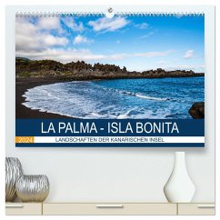 La Palma - Isla Bonita - Landschaften der Kanarischen Insel (hochwertiger Premium Wandkalender 2024 DIN A2 quer), Kunstdruck in Hochglanz
