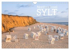 Nordsee Insel Sylt (Wandkalender 2024 DIN A4 quer), CALVENDO Monatskalender