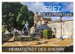 Jerez de la Frontera - Heimatstadt des Sherry (Wandkalender 2024 DIN A2 quer), CALVENDO Monatskalender - Thoermer, Val