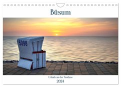 Büsum - Urlaub an der Nordsee (Wandkalender 2024 DIN A4 quer), CALVENDO Monatskalender - Xenikis, Katja