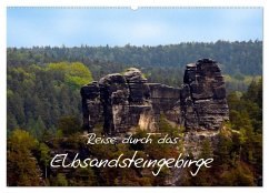 Reise durch das Elbsandsteingebirge (Wandkalender 2024 DIN A2 quer), CALVENDO Monatskalender - Rix, Veronika