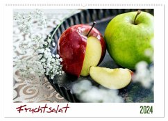 Fruchtsalat (Wandkalender 2024 DIN A2 quer), CALVENDO Monatskalender