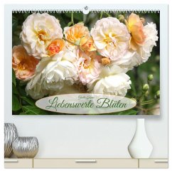 Liebenswerte Blüten (hochwertiger Premium Wandkalender 2024 DIN A2 quer), Kunstdruck in Hochglanz