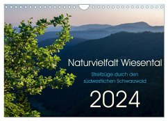 Naturvielfalt Wiesental (Wandkalender 2024 DIN A4 quer), CALVENDO Monatskalender - Schröder-Esch, Stefanie Röschke, Sebastian