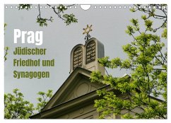 Prag. Jüdischer Friedhof und Synagogen (Wandkalender 2024 DIN A4 quer), CALVENDO Monatskalender - Vorndran, Hans-Georg