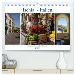 Ischia - Italien (hochwertiger Premium Wandkalender 2024 DIN A2 quer), Kunstdruck in Hochglanz