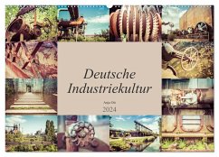 Deutsche Industriekultur (Wandkalender 2024 DIN A2 quer), CALVENDO Monatskalender