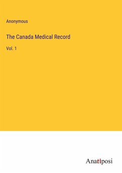 The Canada Medical Record - Anonymous