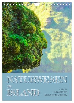 Naturwesen in Island (Wandkalender 2024 DIN A4 hoch), CALVENDO Monatskalender
